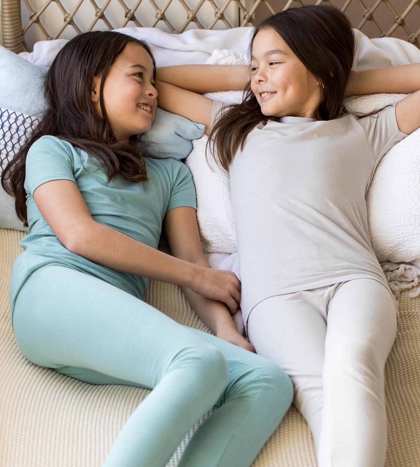 Honeysoft™ Two-Piece Pajamas - Seaglass Blue