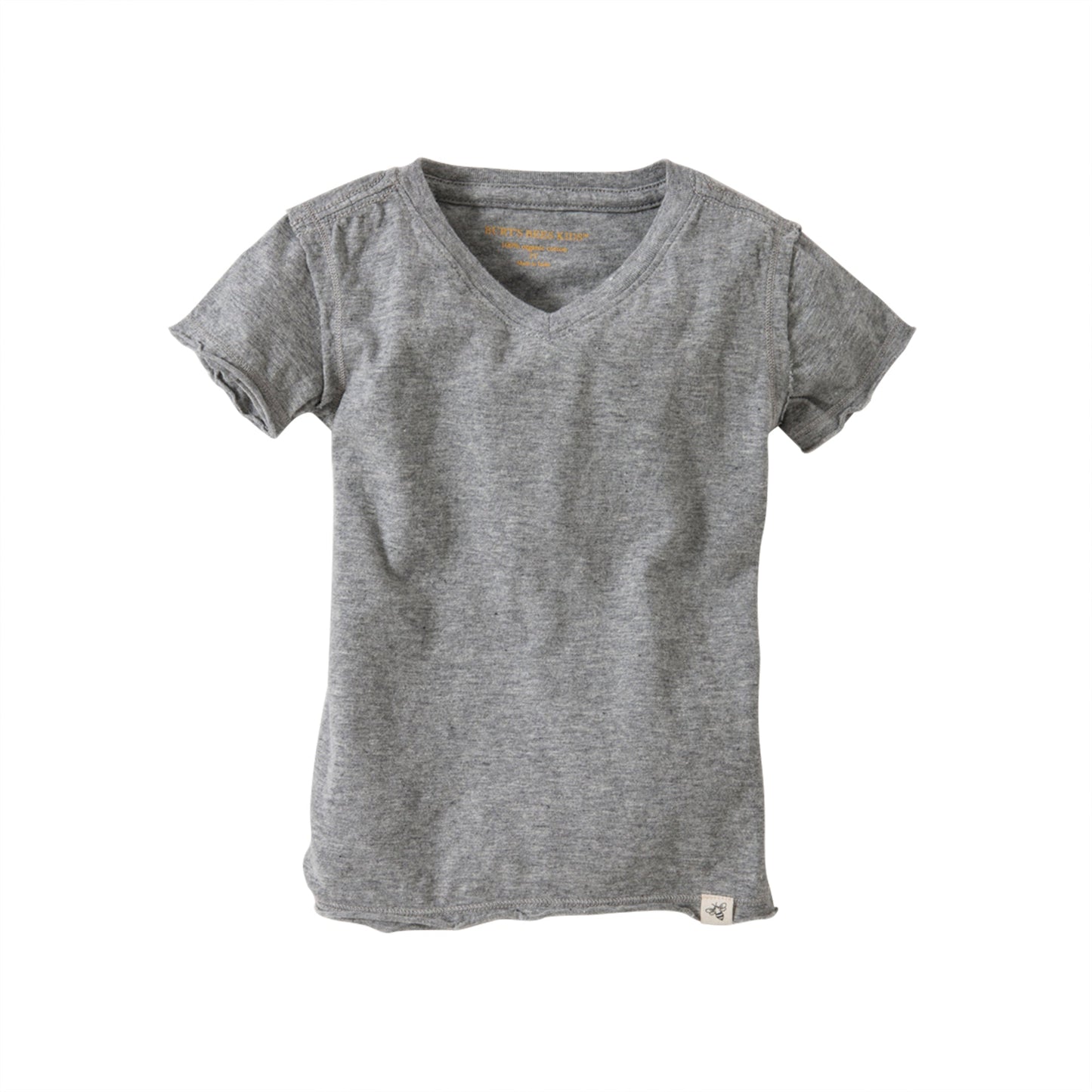 Short Sleeve Signature Organic Baby V Neck Tee