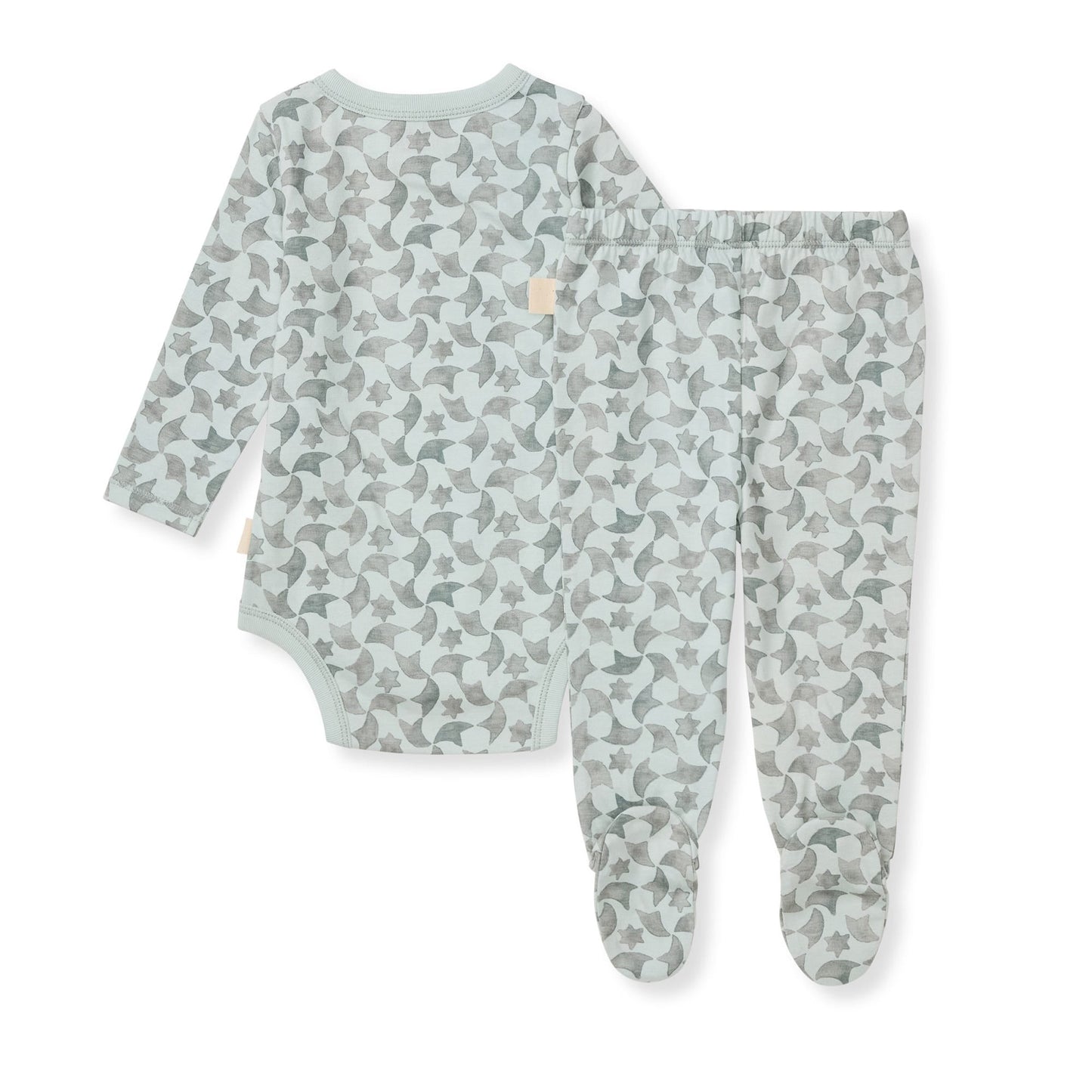 Starry Chalet Bodysuit & Pant Set - Cloudy