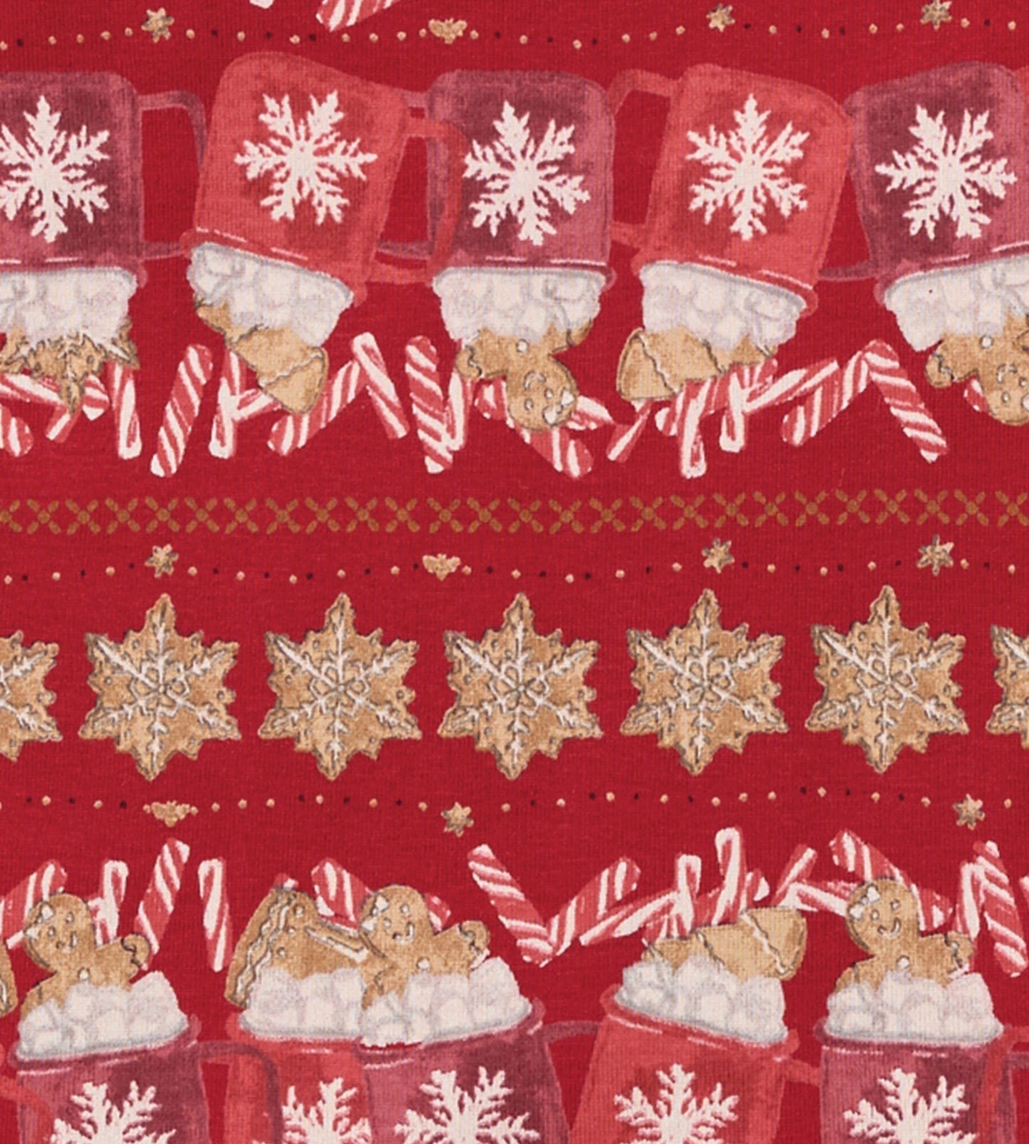Hot Cocoa Fair Isle Matching Women's Pajamas