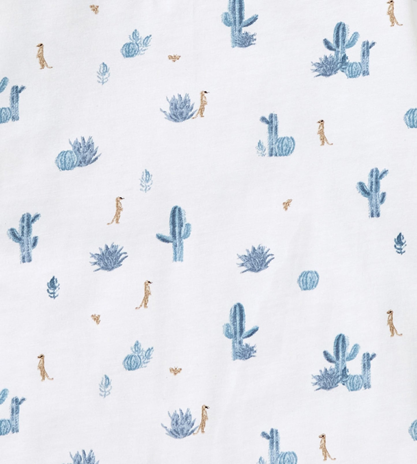 Desert Life Organic Cotton Baby Boy Romper
