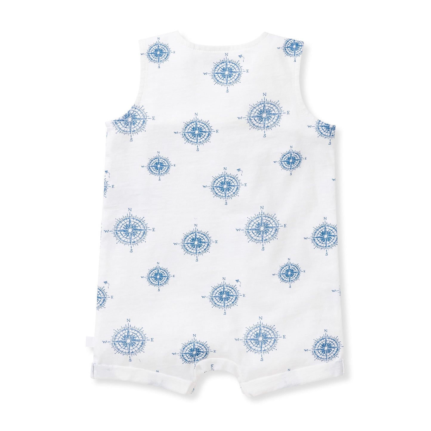 Little Explorer Organic Baby Boy Romper