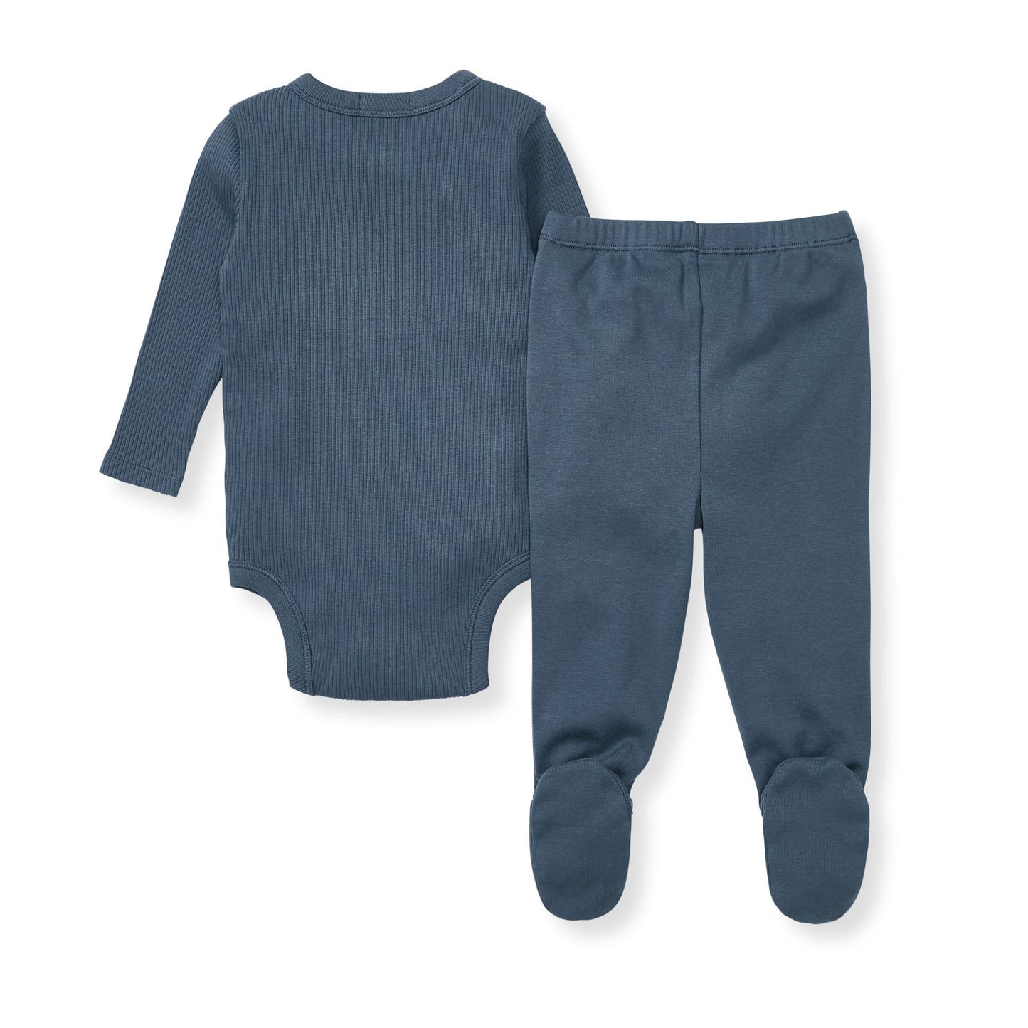 Wrap Front Baby Boy Bodysuit Set