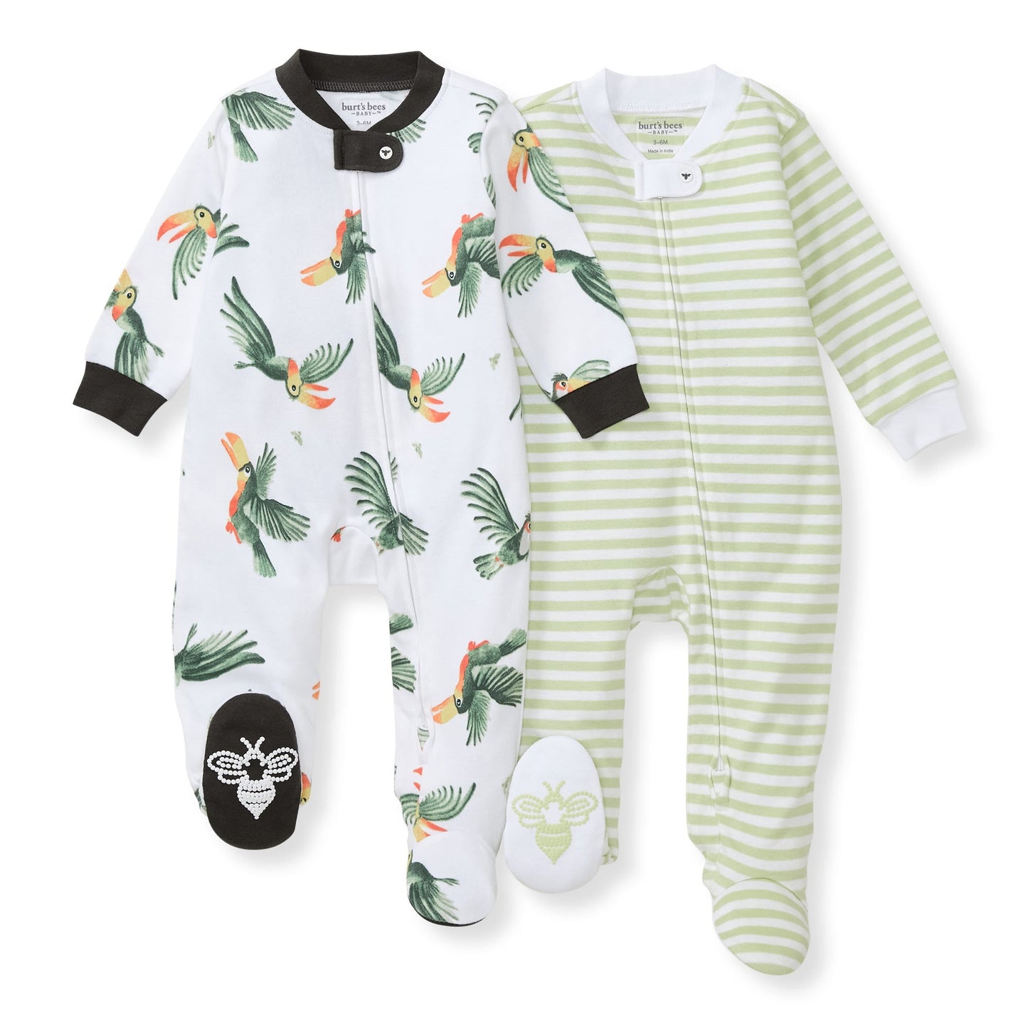 Toucan Organic Cotton Sleep & Play - 2 Pack
