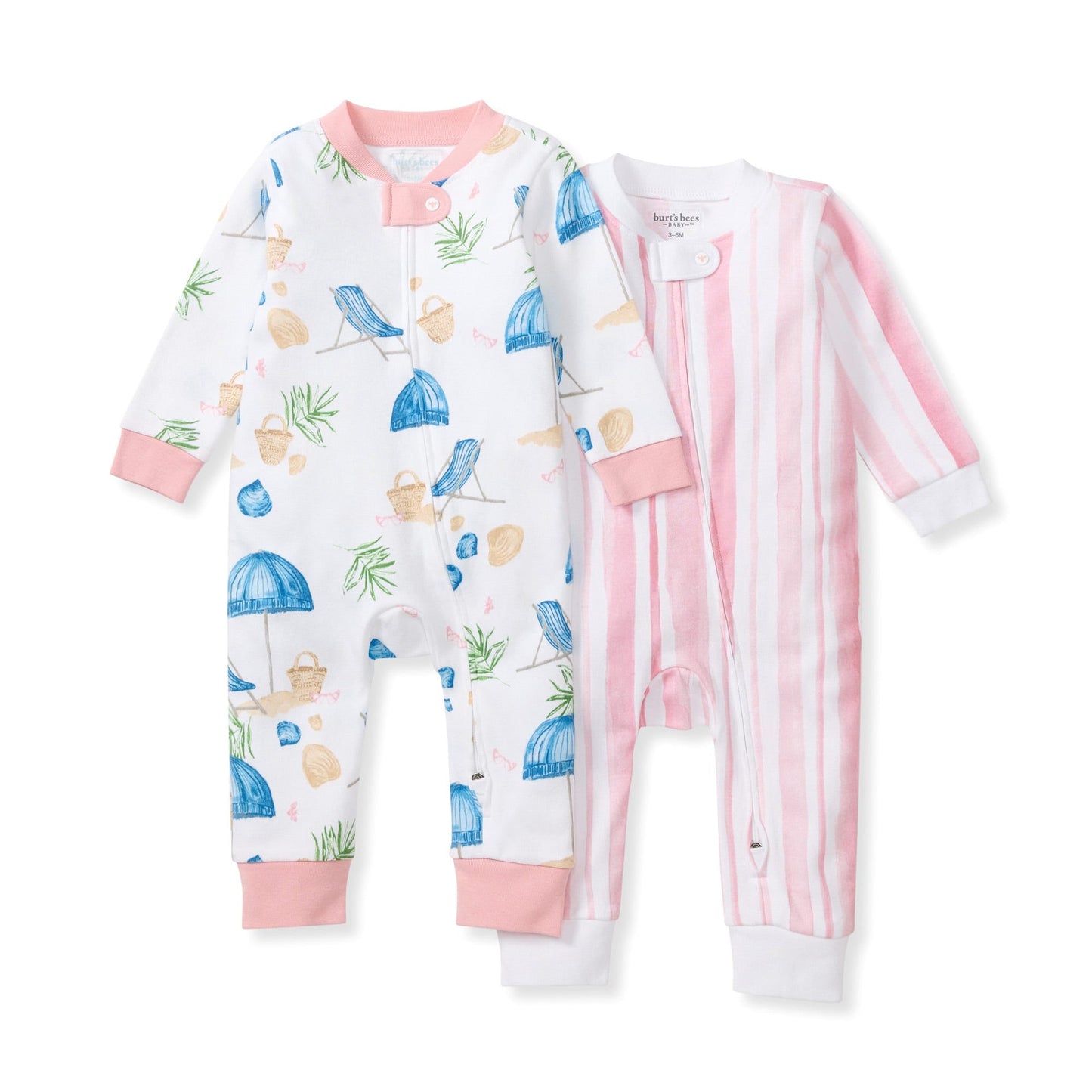 Santorini Beach Organic Cotton Sleep & Play 2 Pack