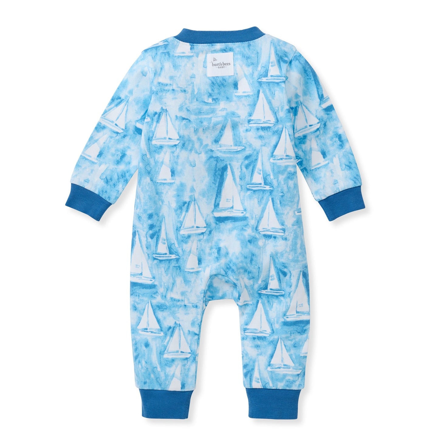 Mediterranean Sailing Organic Cotton Sleep & Play