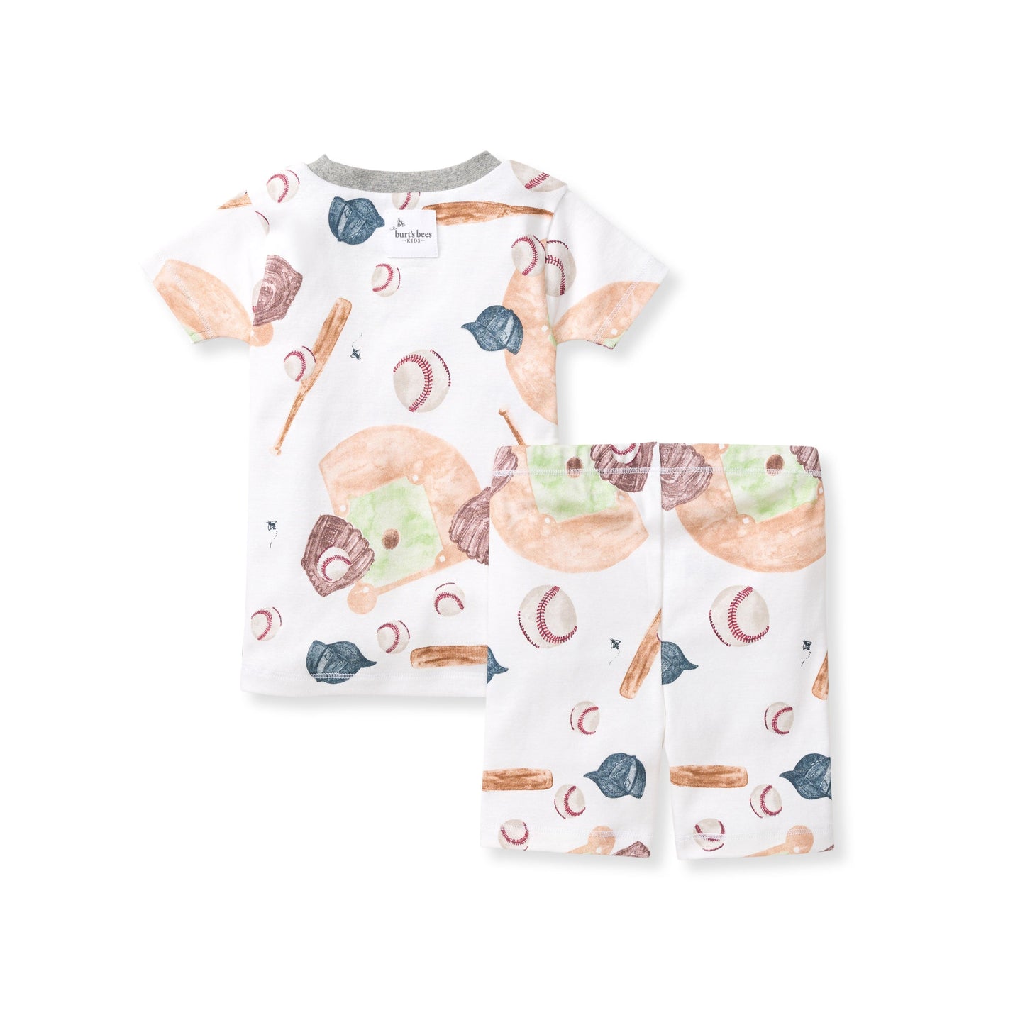 Baseball Organic Cotton Two-Piece Pajamas