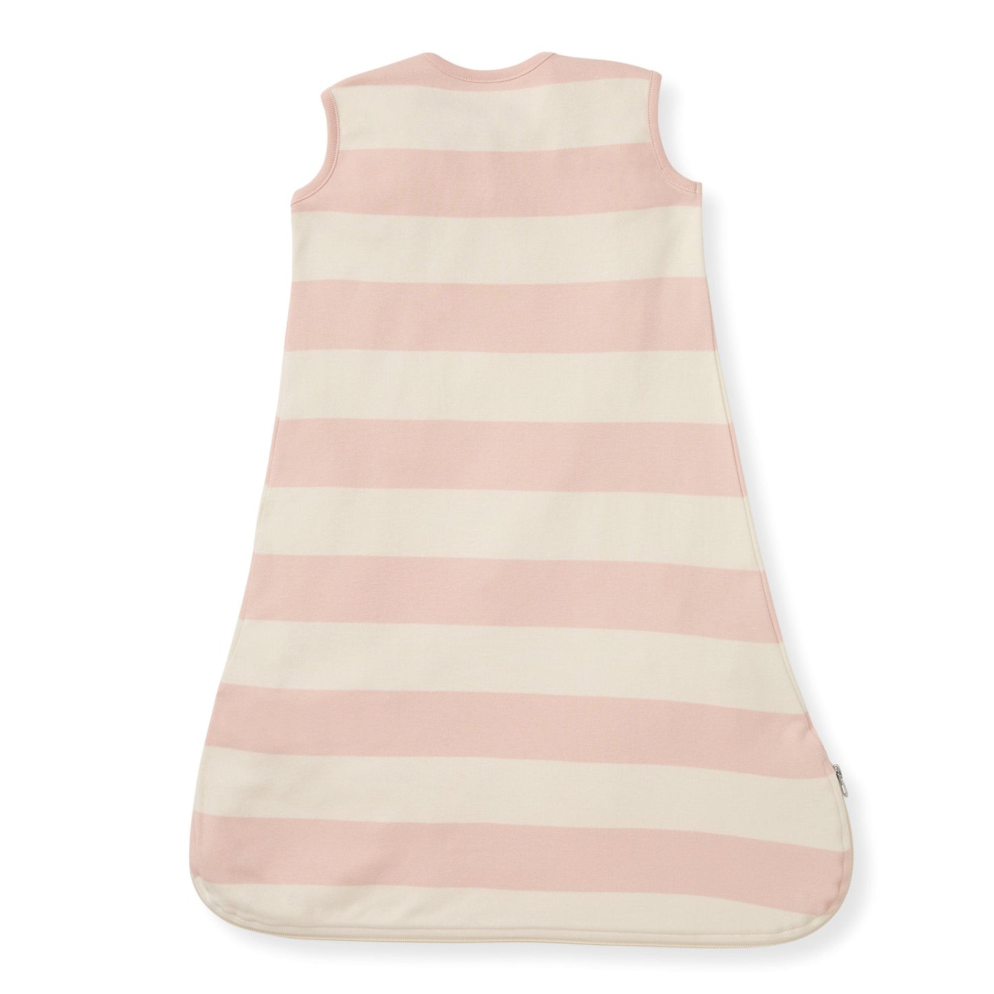 Rugby Stripe Organic Lightweight Beekeeper™ Wearable Baby Blanket - Pink Sand