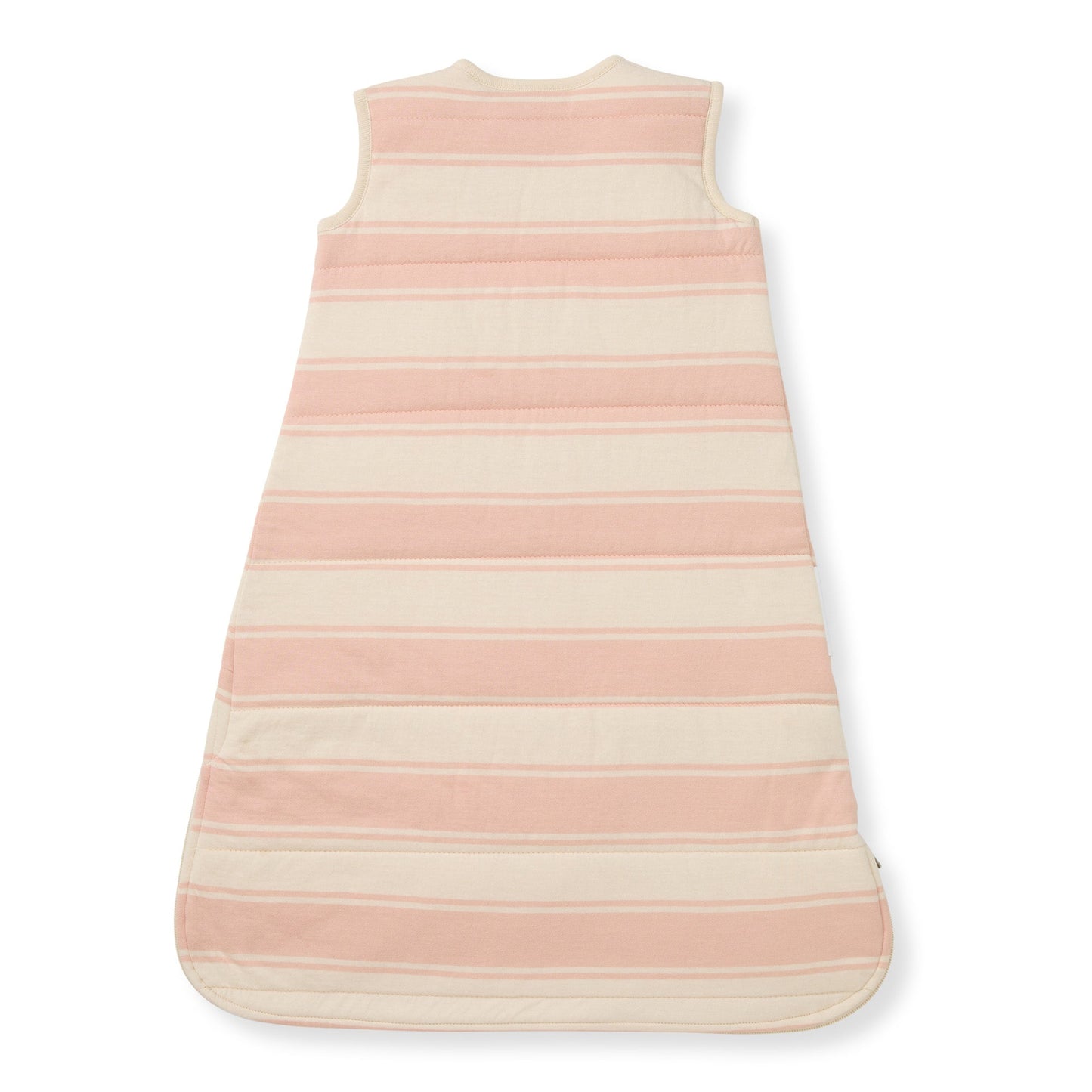 Rugby Stripe Organic Warmer Beekeeper™ Wearable Baby Blanket - Pink Sand