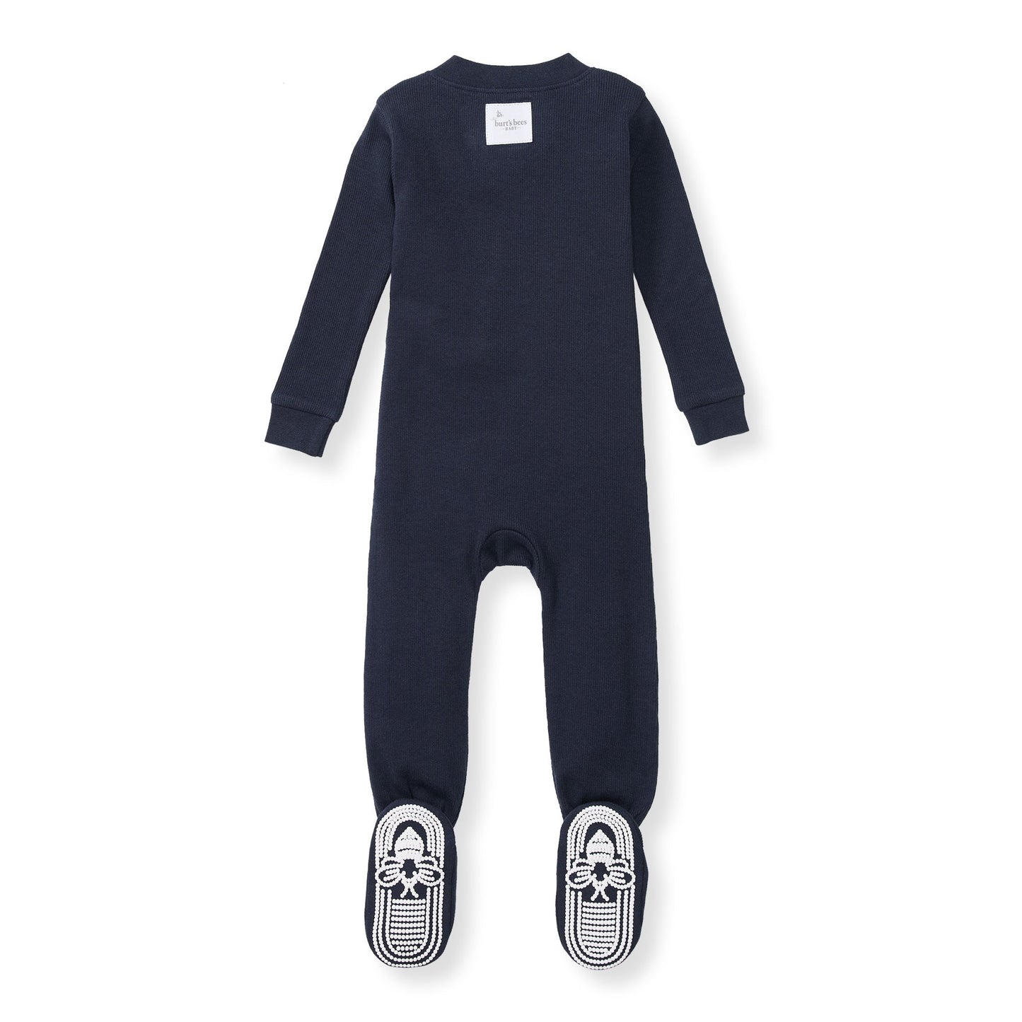 Solid Rib Organic Cotton Sleeper - Midnight