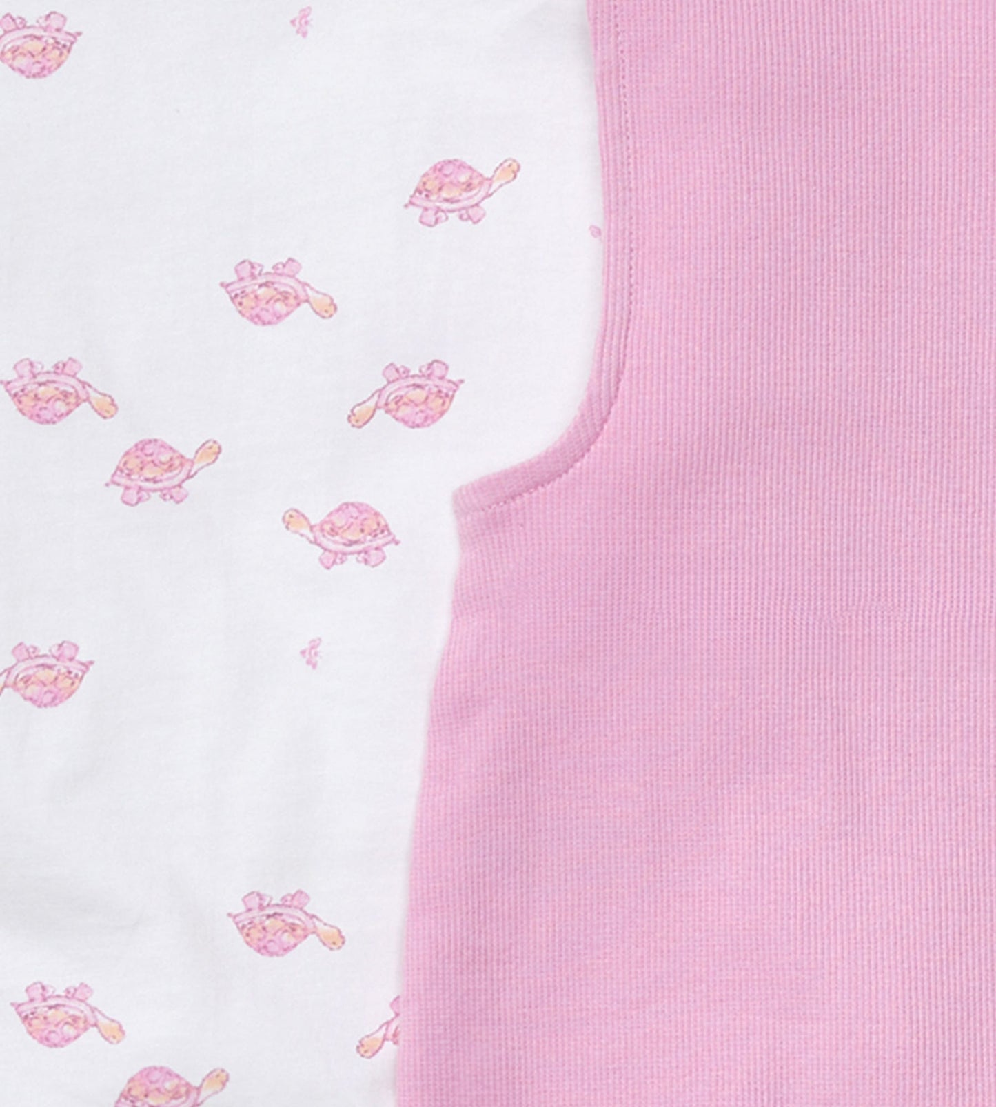 Tortoise Baby Girl Jumpsuit & Bodysuit Set