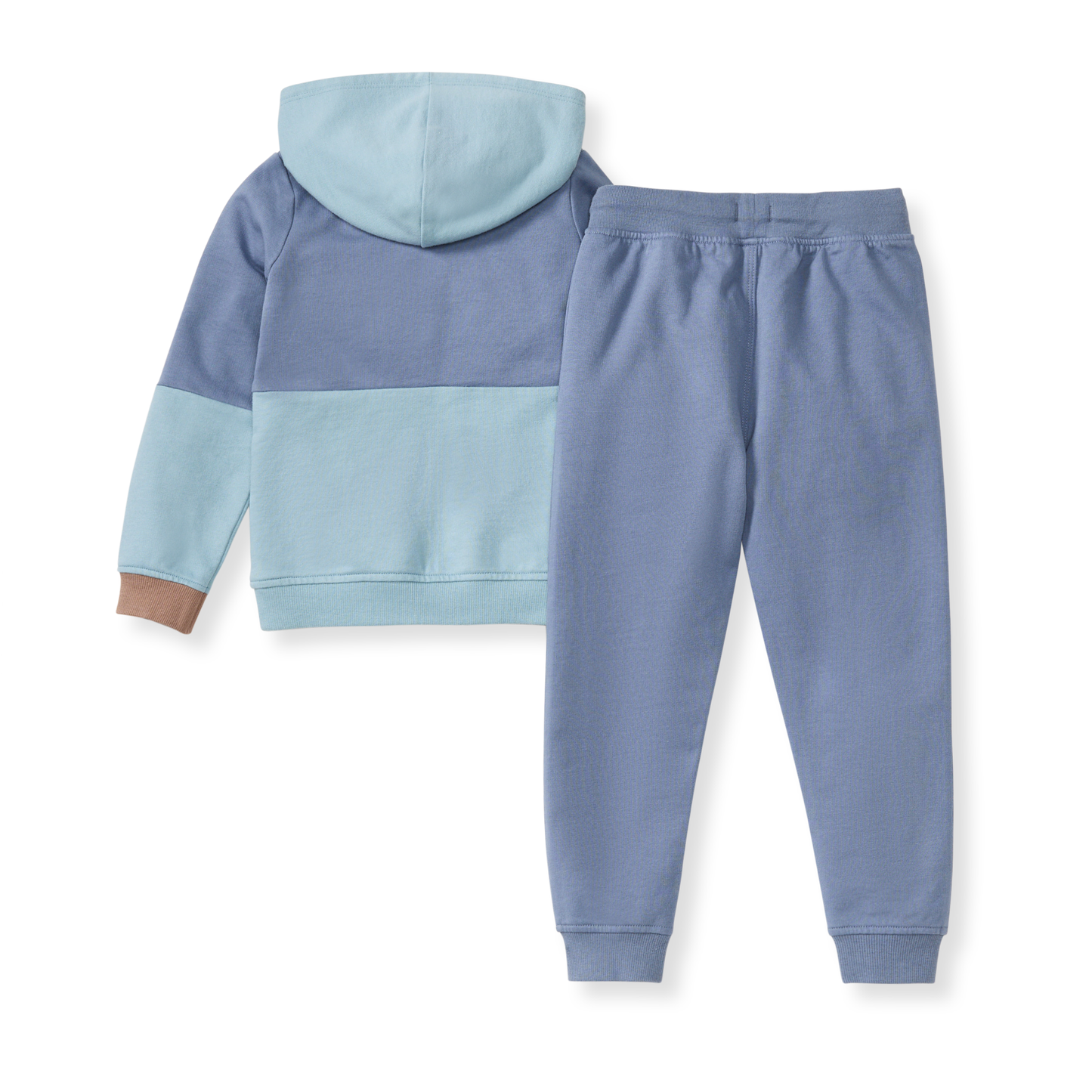 Color Blocked Sweatshirt & Pants Set