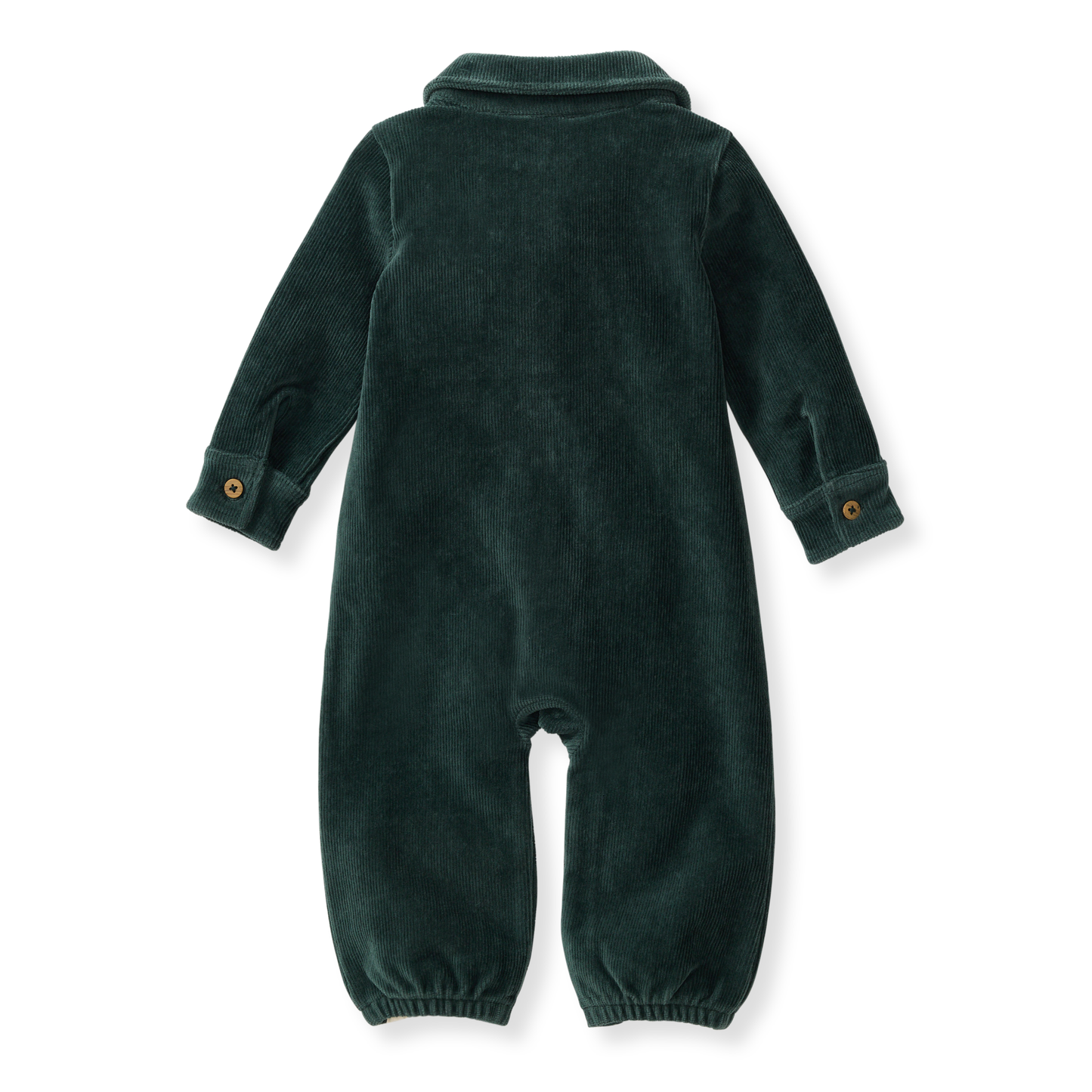 Knit Corduroy Organic Baby Boy Jumpsuit