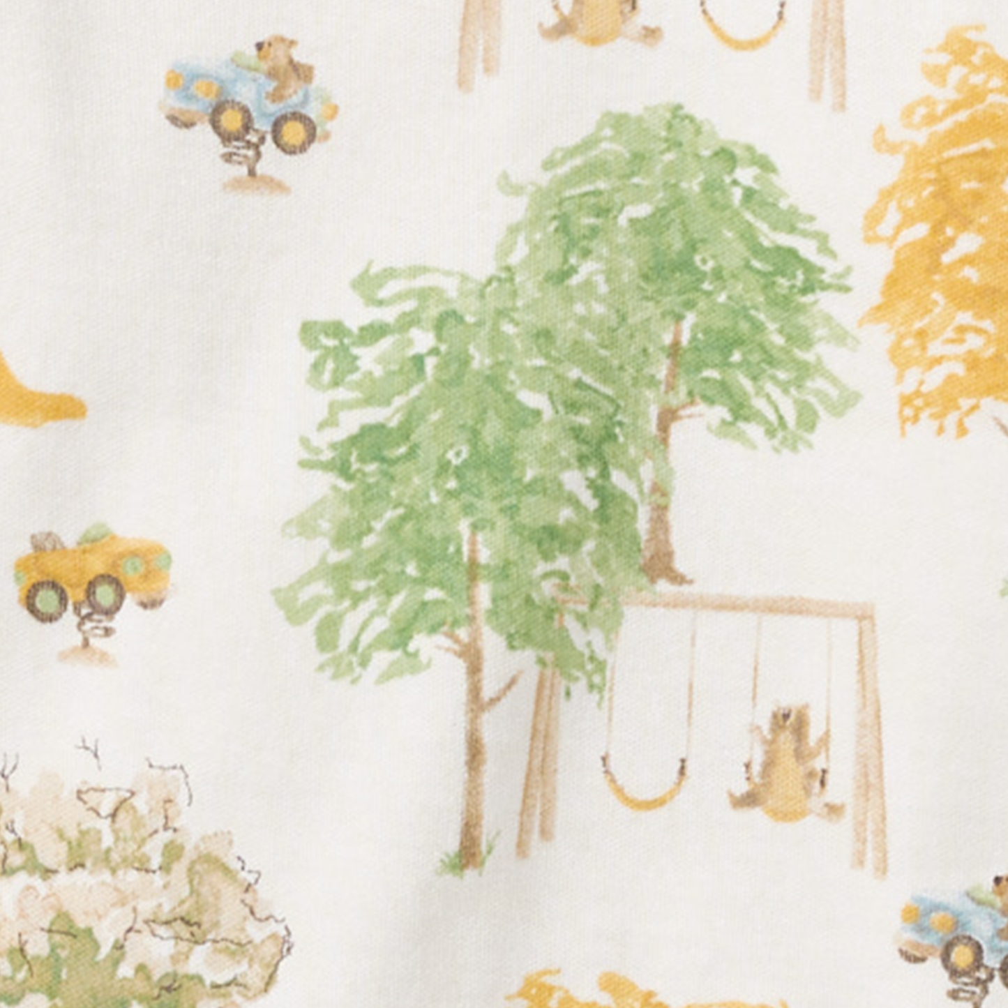 At The Playground Short Sleeve Two-Piece Pajamas