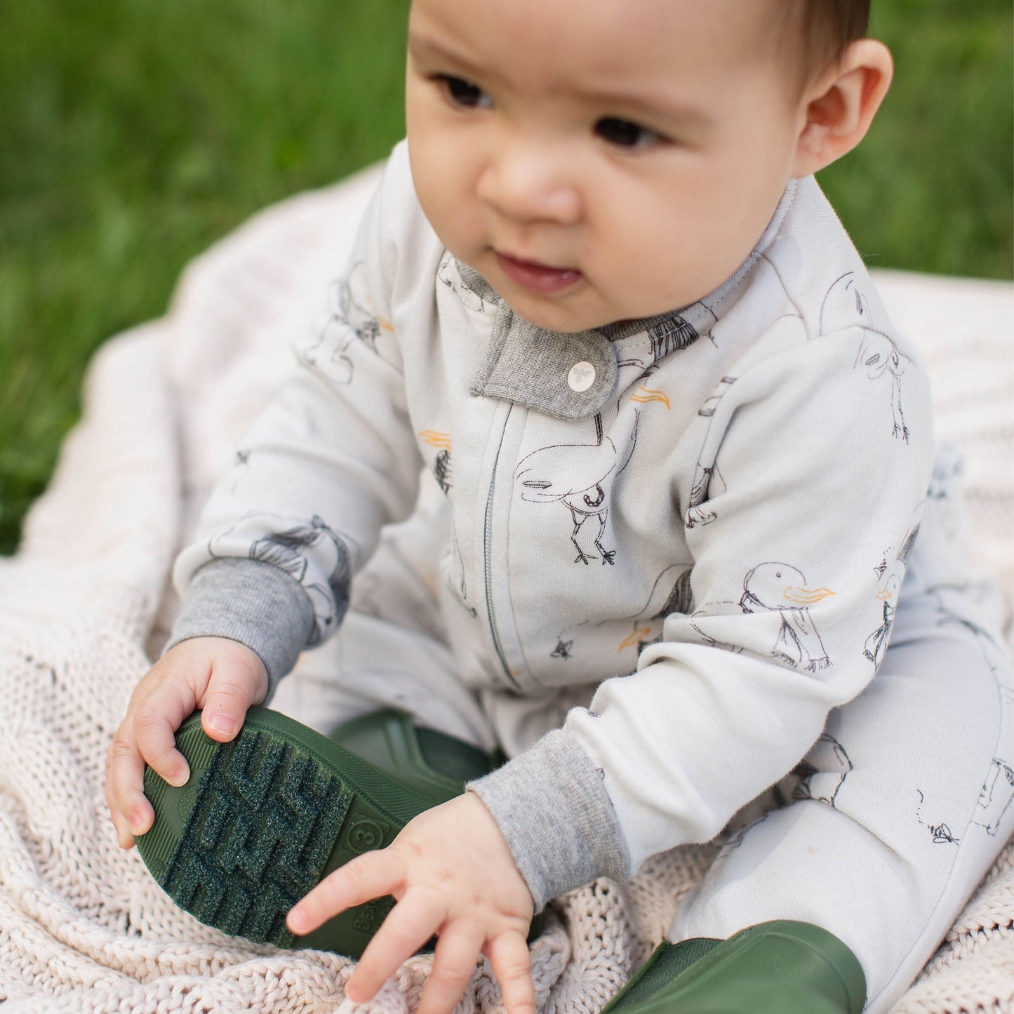Silly Seagulls Organic Two-Piece Pajamas