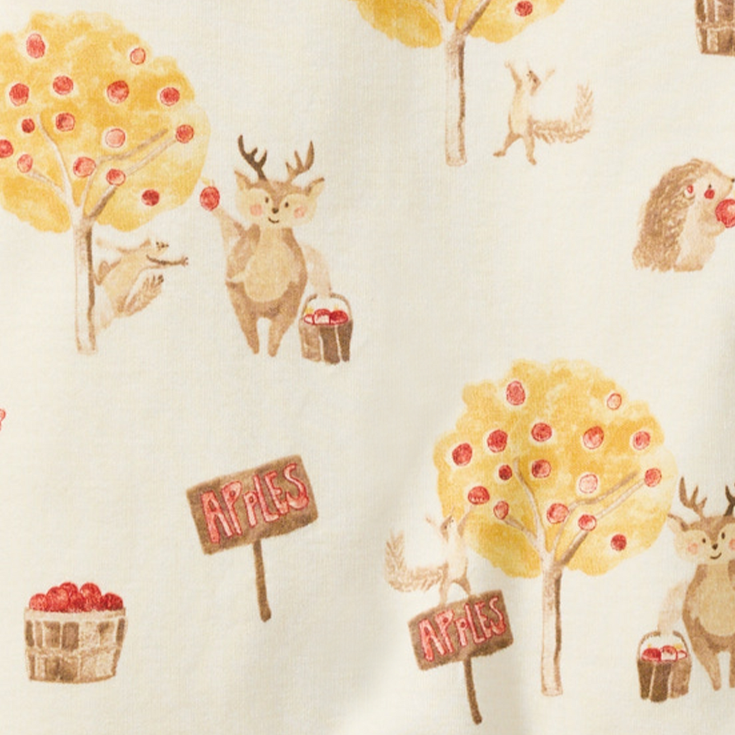 Apple Season Organic Cotton Sleep & Play