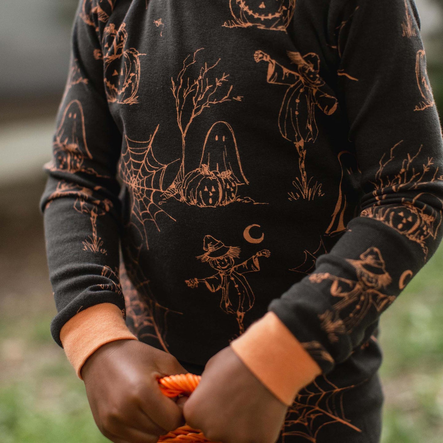 Haunted Halloween Organic Cotton Sleeper