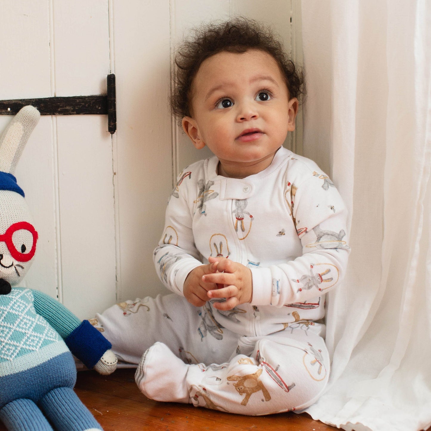 Jungle Gym Organic Two-Piece Pajamas