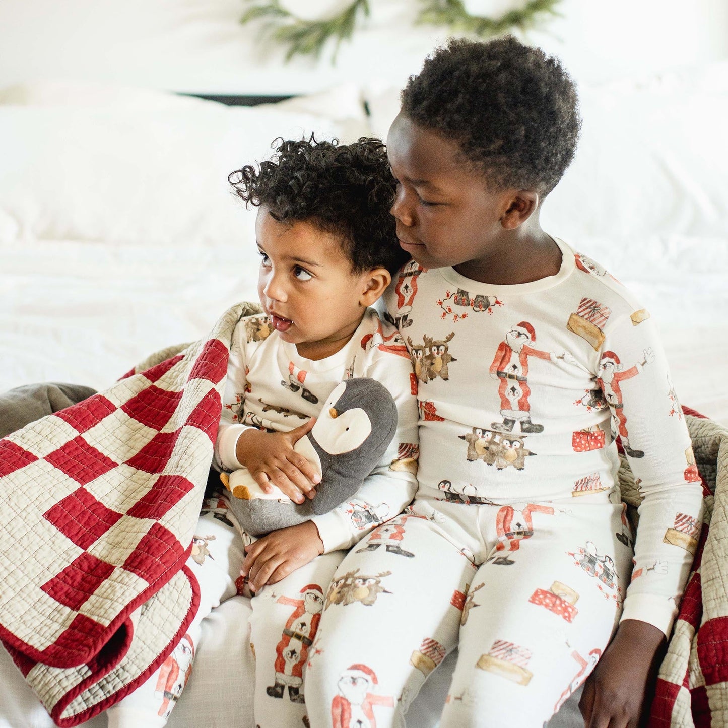 Santa's Little Helper Two-Piece Pajamas