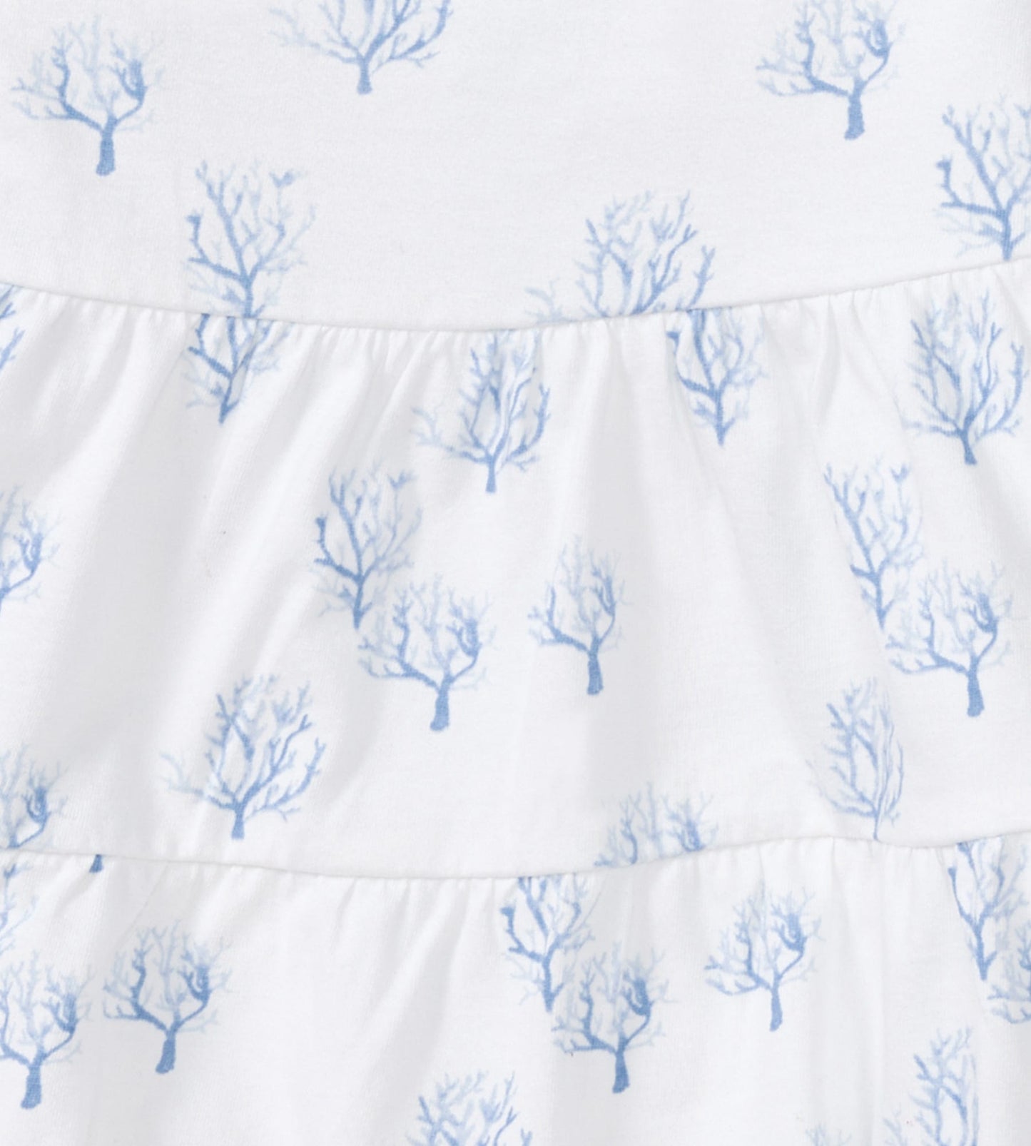 Coral Organic Cotton Girl Tunic & Shorts Set