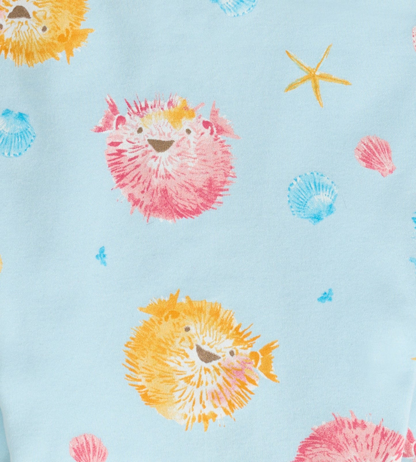 Puffer Fish Organic Cotton Sleep & Play