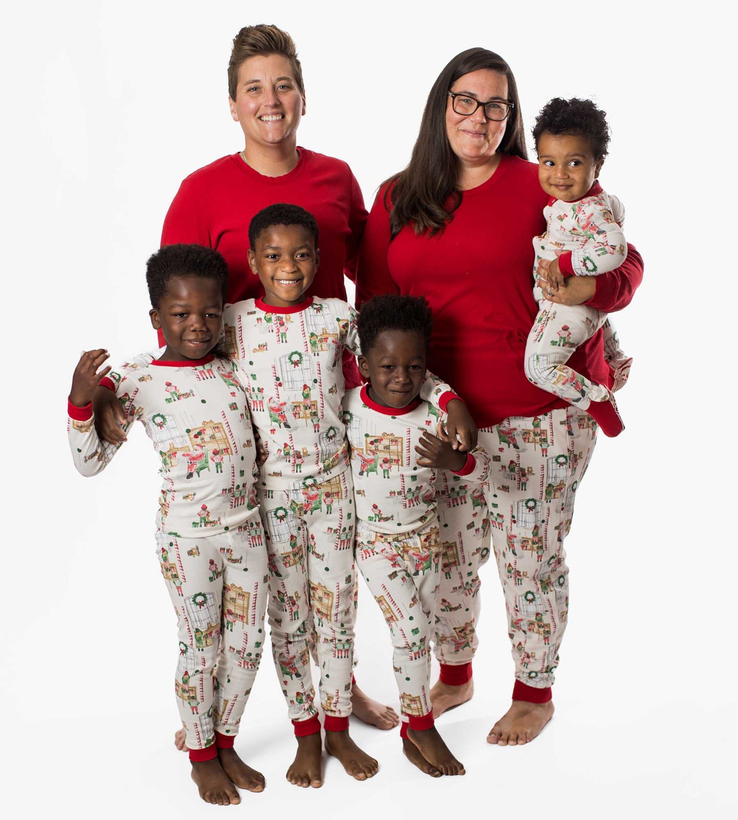 Santa's Workshop Organic Cotton Matching Family Pajamas