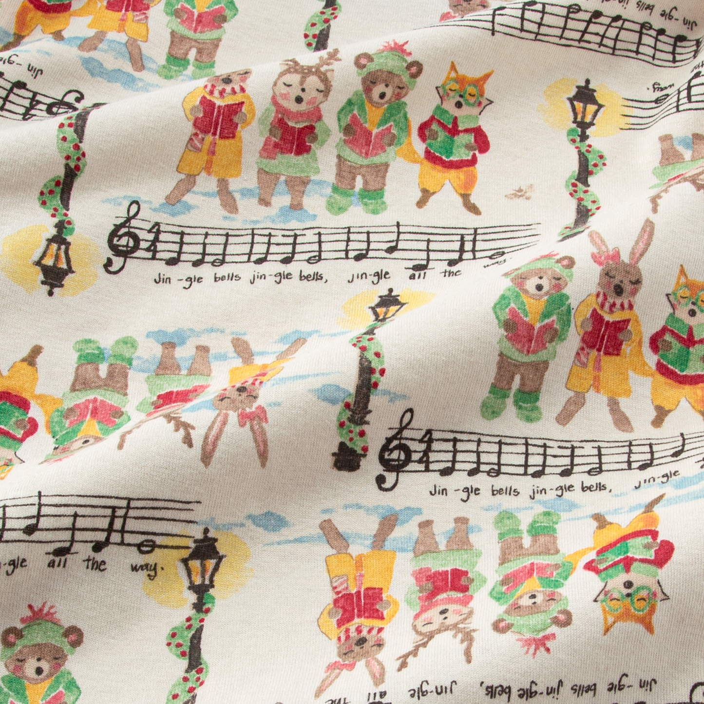 Sweet Carolers Matching Family Pajamas