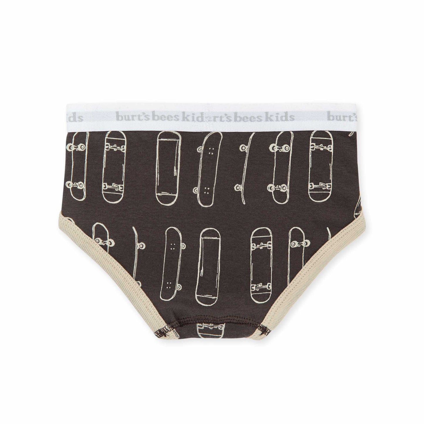 Guitars & Skateboards Organic Cotton Toddler Boy Underwear 5 Pack