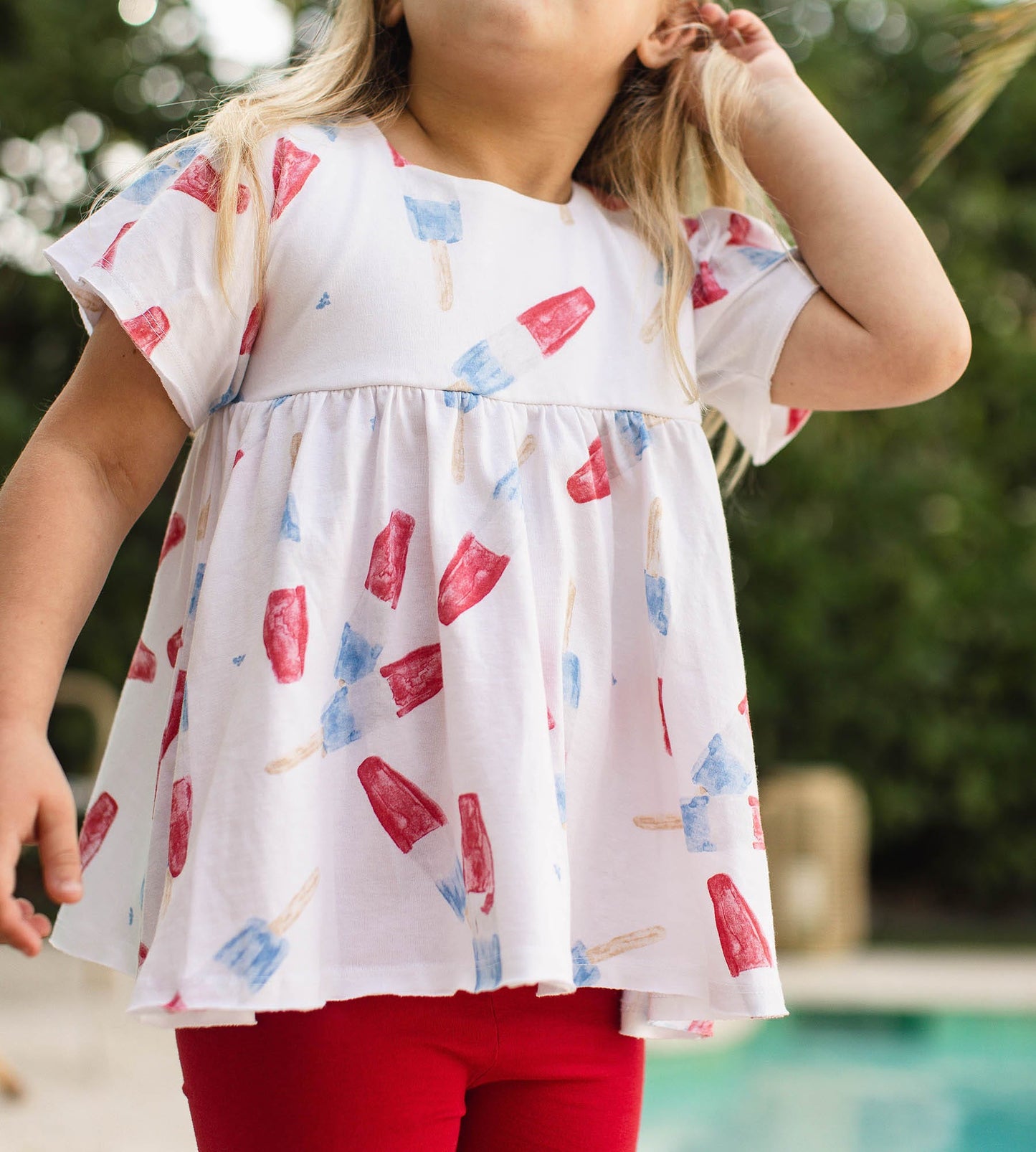 Rocket Pop Girl Dress & Shorts Set