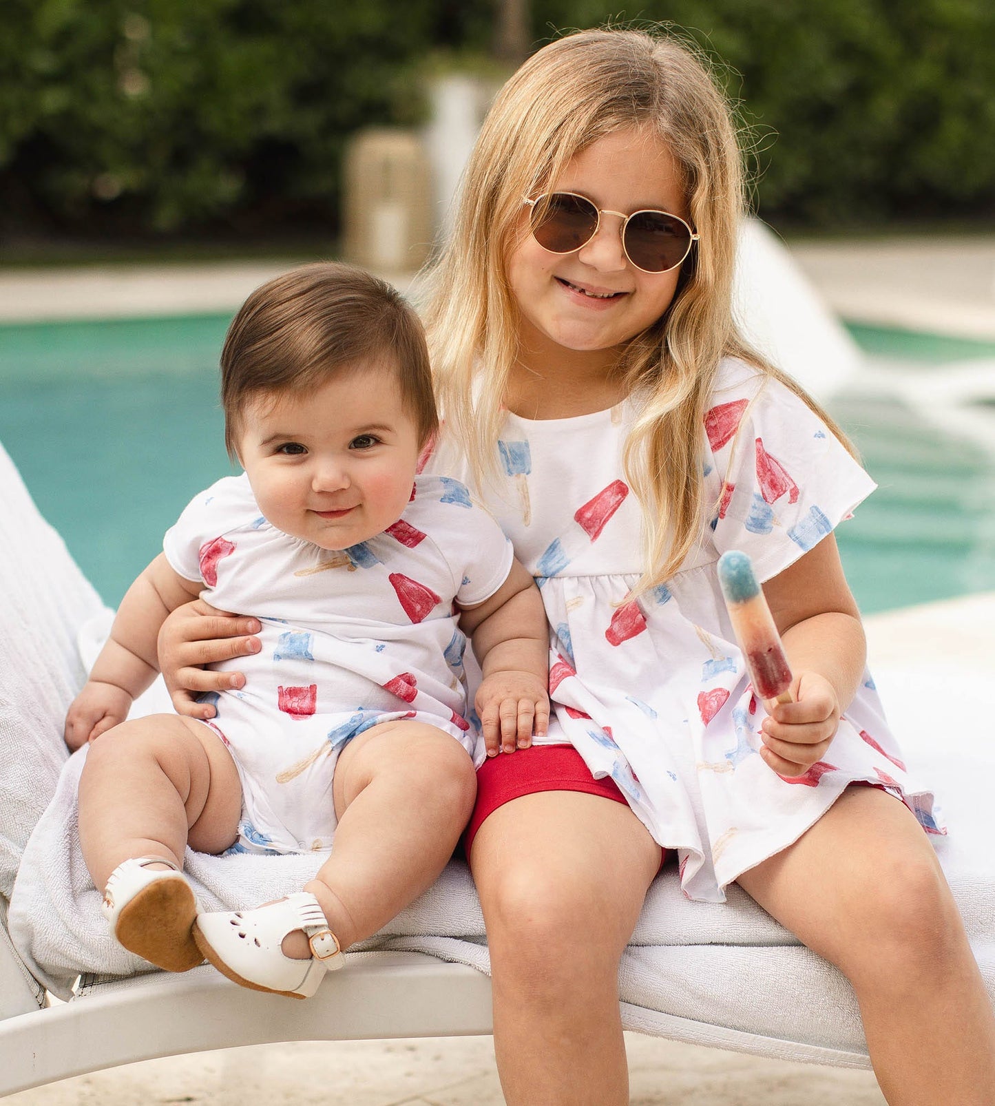Rocket Pop Girl Dress & Shorts Set