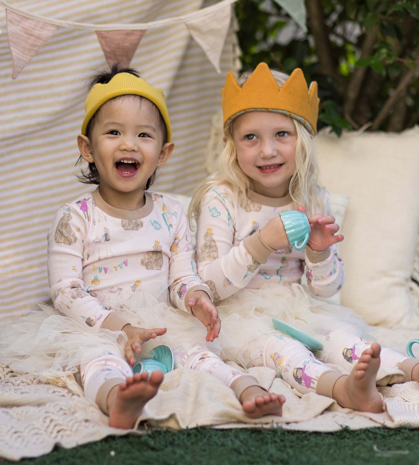 Tea Time Organic Cotton Sleep & Play