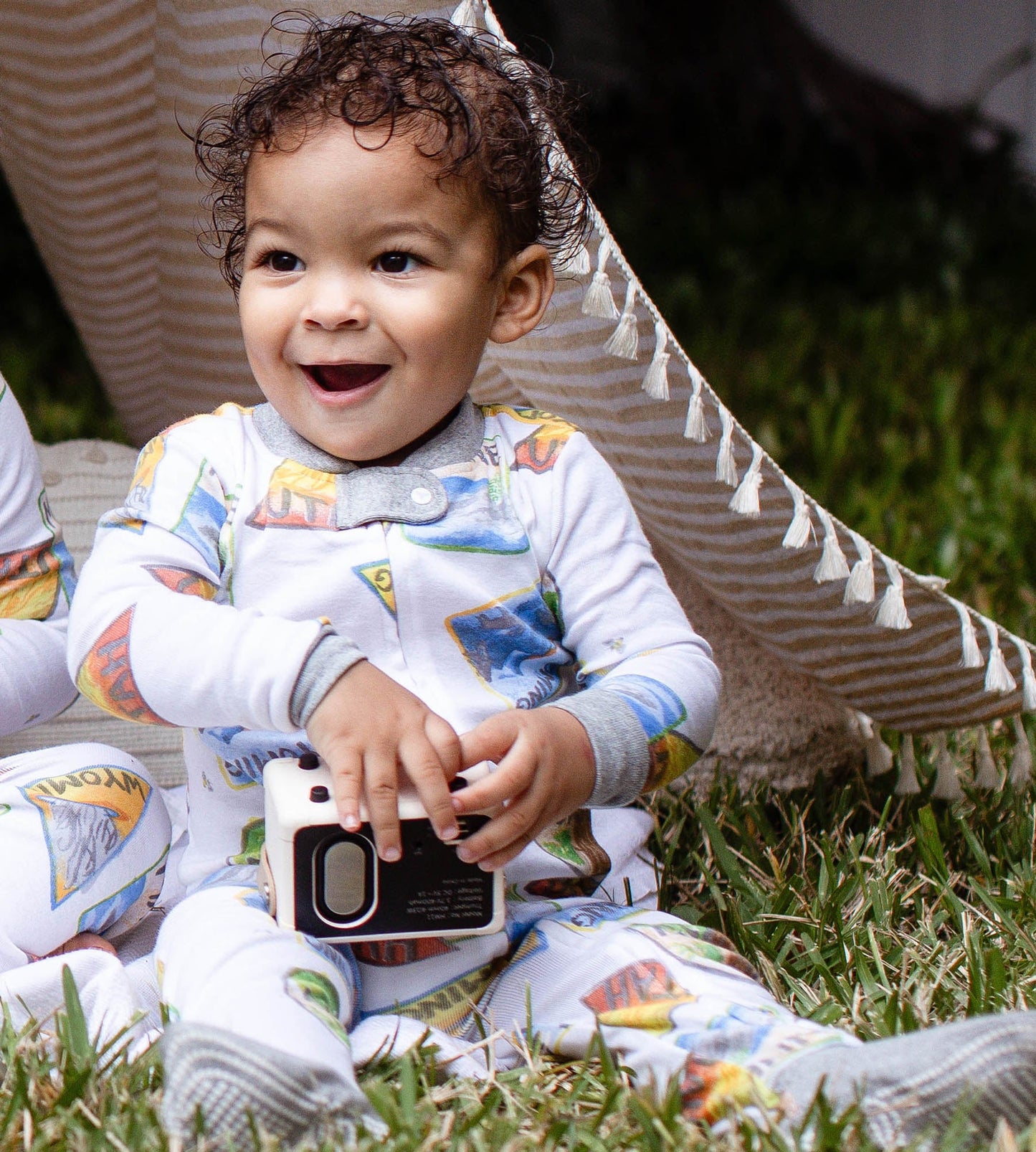 State Park Patches Organic Cotton Two-Piece Pajamas