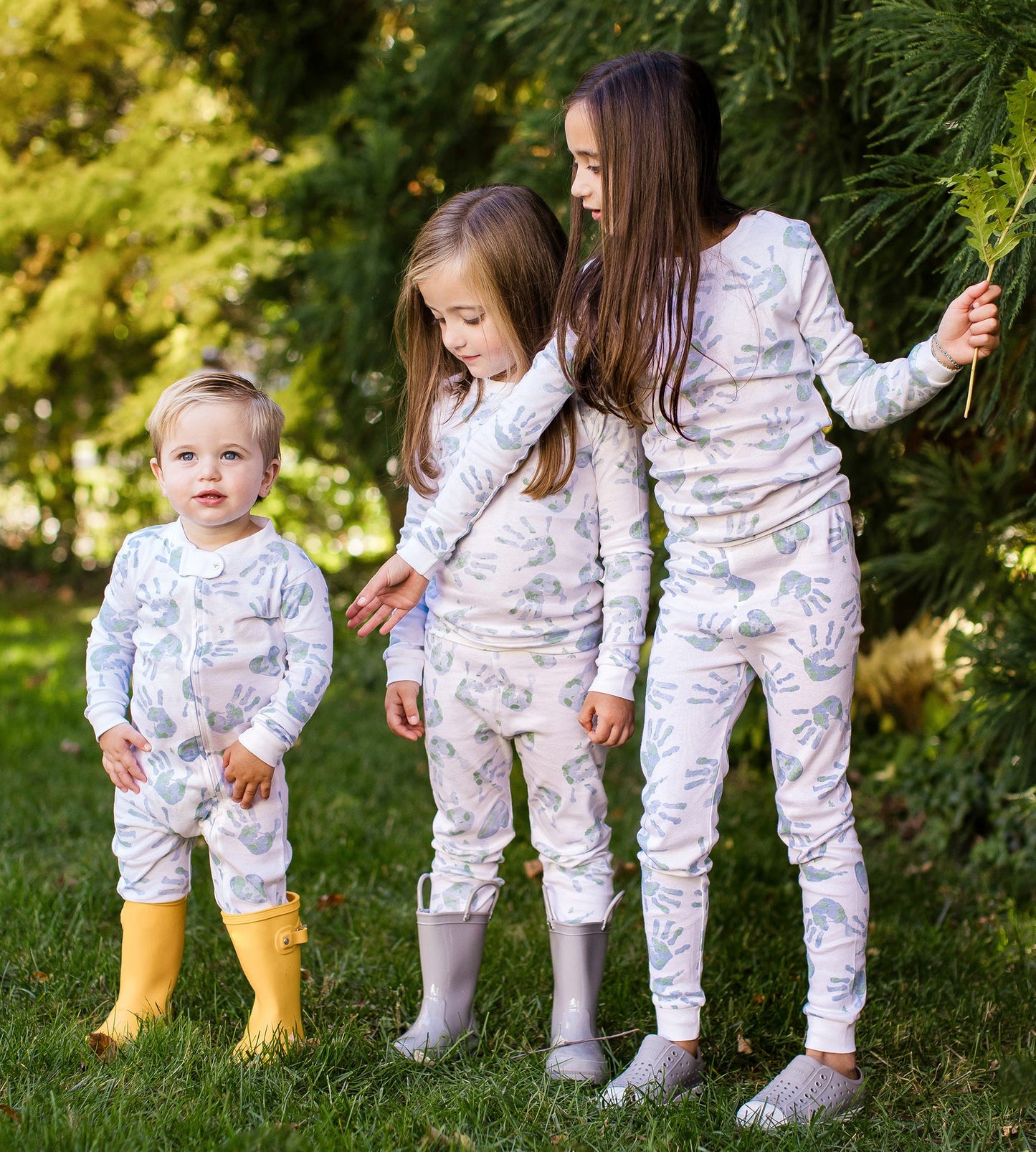 Happy Earth Hands Organic Cotton 2-Piece Pajamas