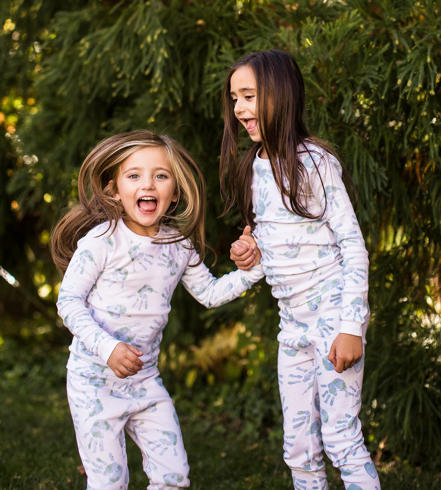 Happy Earth Hands Organic Cotton 2-Piece Pajamas