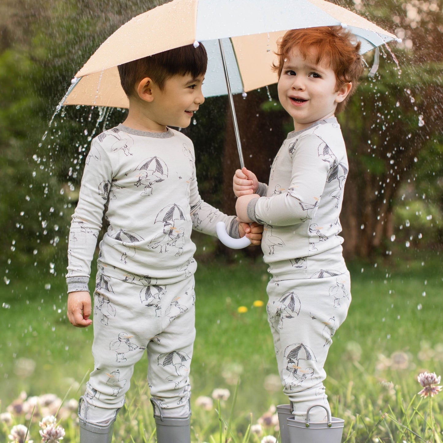 Silly Seagulls Organic Two-Piece Pajamas