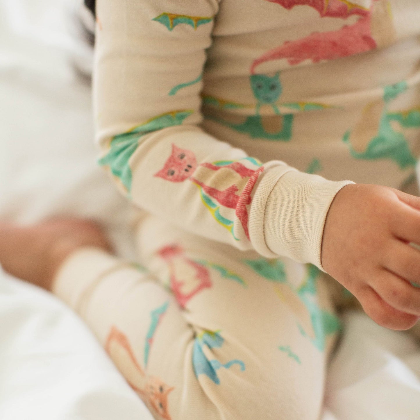 Mystical Dragons Organic Two-Piece Pajamas