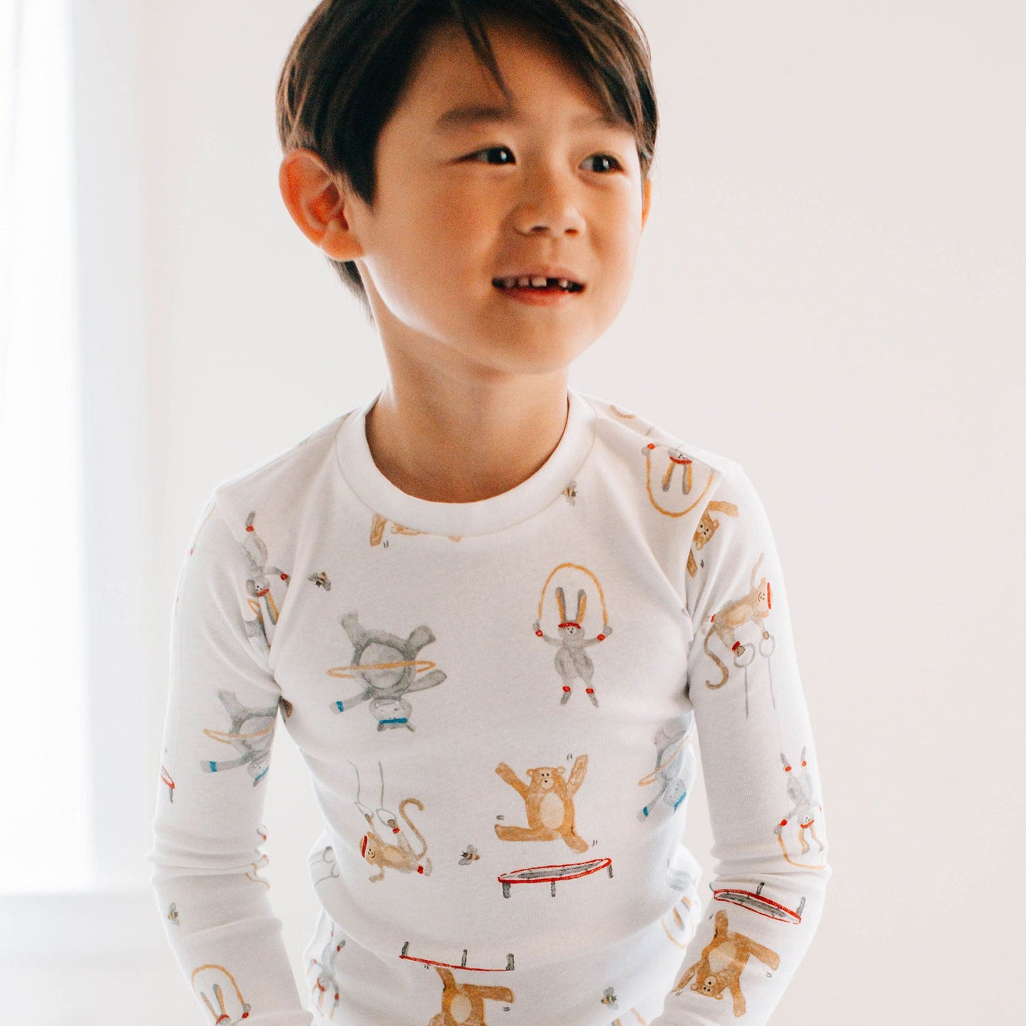 Jungle Gym Organic Two-Piece Pajamas
