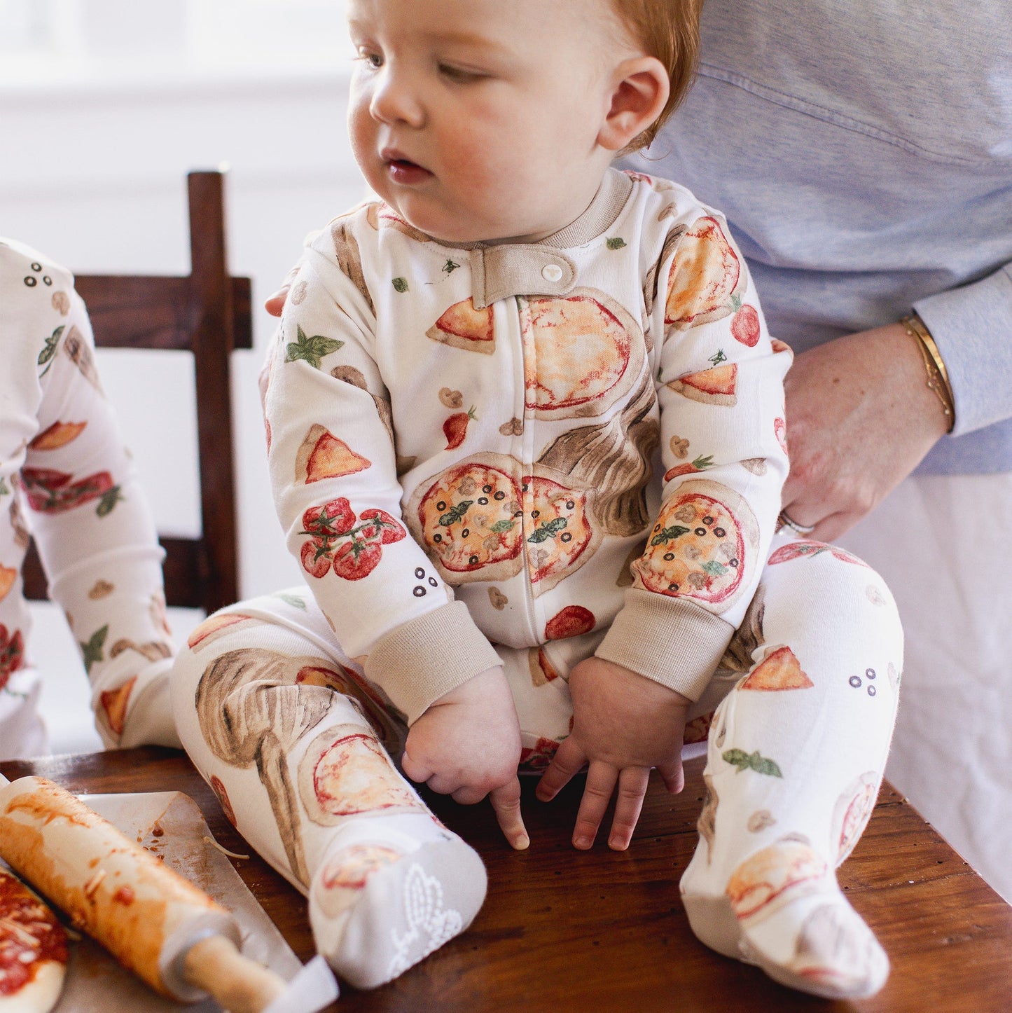 Brick Oven Pizza Organic Cotton Sleep & Play