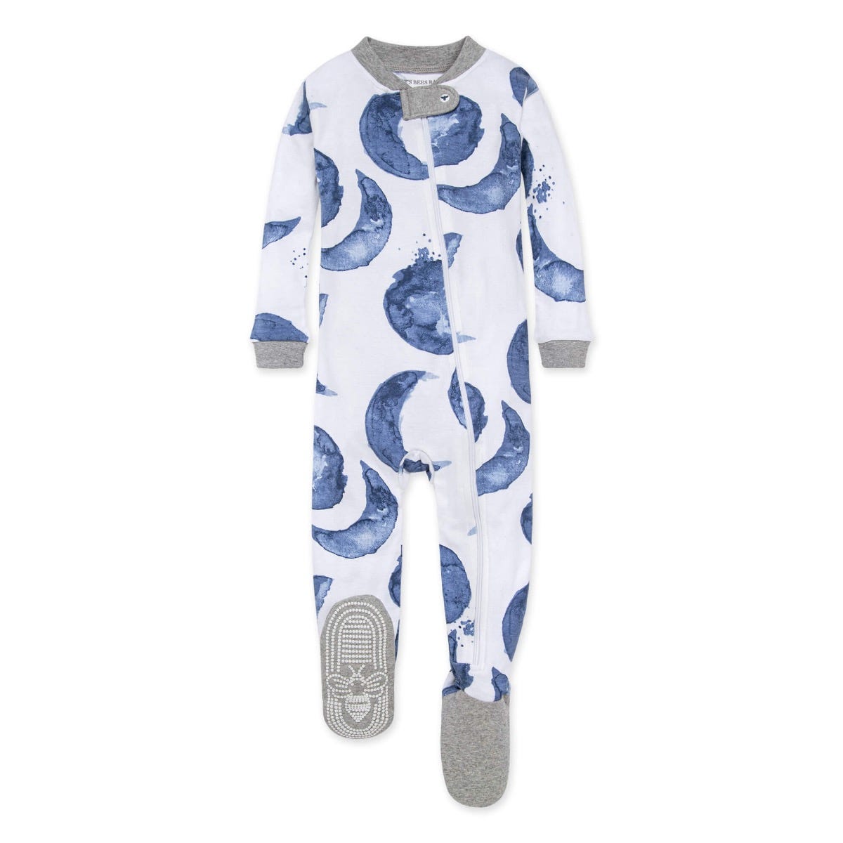 Hello Moon! Organic Baby Snug Fit Footed Sleeper