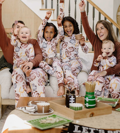 Football Season Organic Matching Women's Pajamas