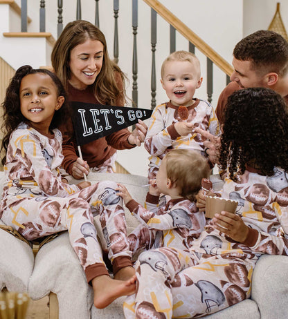 Football Season Organic Matching Women's Pajamas