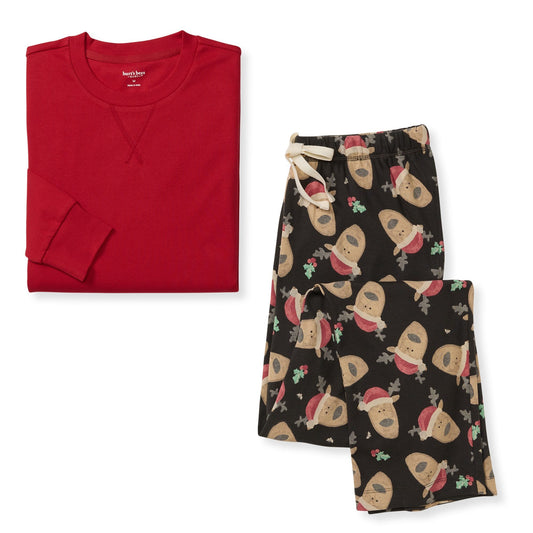 Jolly Reindeer Organic Cotton Men's Pajamas
