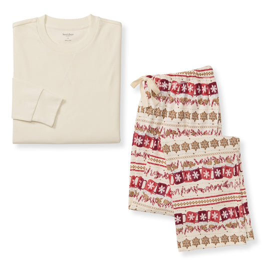 Hot Chocolate Organic Cotton Matching Men's Pajamas