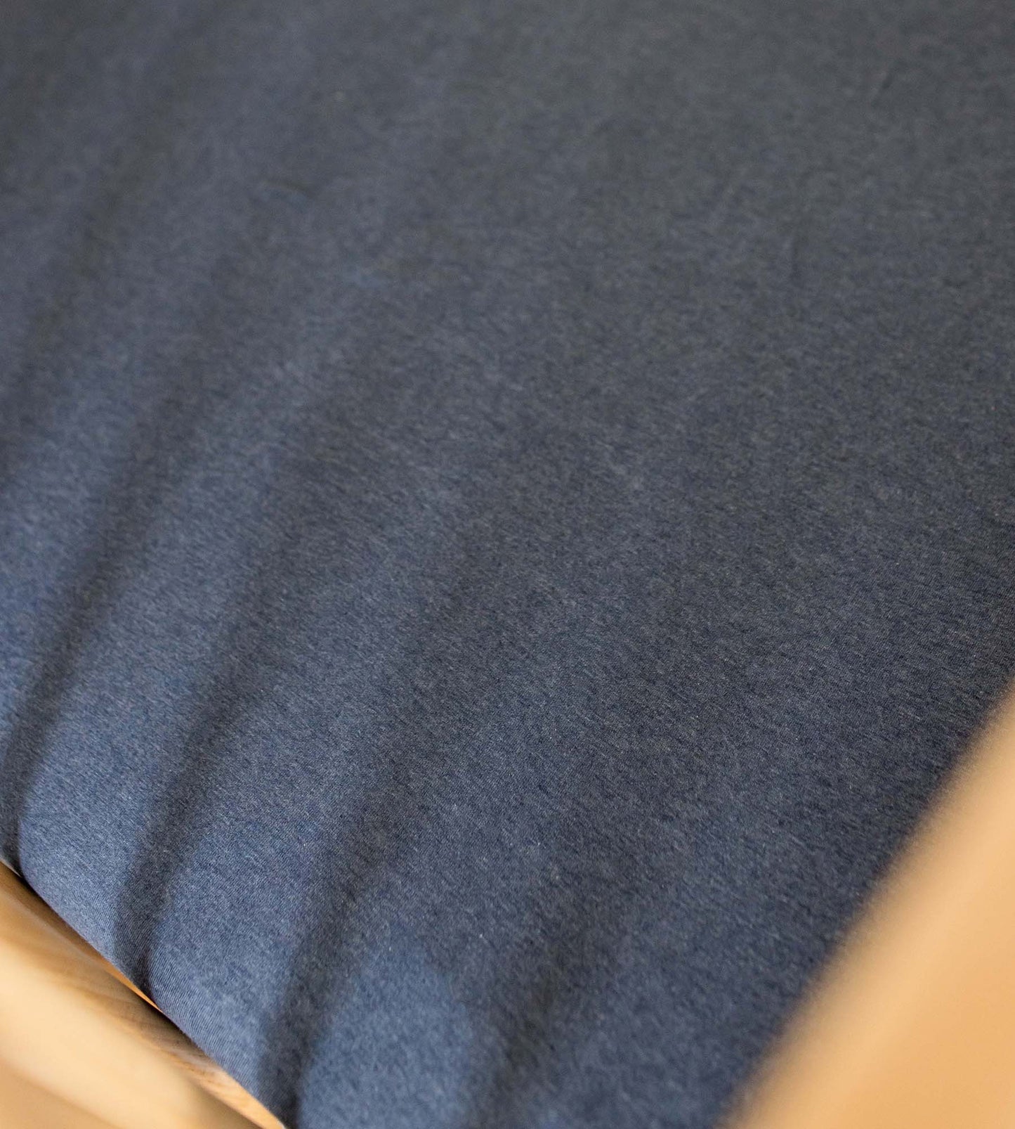 Solid Organic Cotton BEESNUG® Fitted Crib Sheet - Nightfall