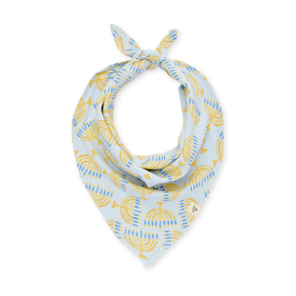 Light the Menorah Organic Cotton Pet Bandana
