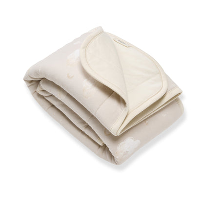 Good Night Sky Organic Cotton Reversible Baby Blanket