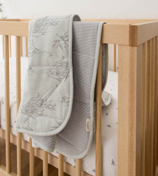 Golden Bee Organic Cotton BEESNUG® Fitted Crib Sheet - Quarry