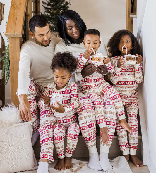 Hot Chocolate Organic Cotton Matching Men's Pajamas