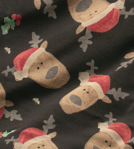 Jolly Reindeer Organic Cotton Men's Pajamas