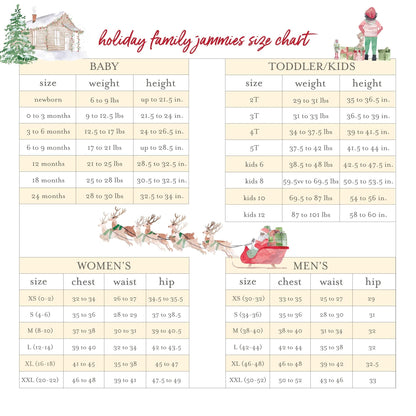 Santa's Workshop Organic Cotton Matching Family Pajamas